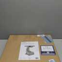 Powell Peabody Whale Brown Driftwood Accent Table with Glass Top