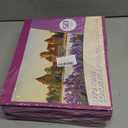 Zzrywuty 50 Packs Heavy Duty Rose Purple 2 Pocket Folders with Business Card Slot,Holds 100 Sheets Fits Letter Size File Folder Presentation Folder for School,Office,Home