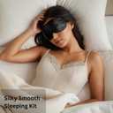 Lumo Ear Plugs for Sleeping - 28dB (SNR) Reusable Silicone Ear Plugs for Noise Reduction with Silk Sleep Mask | Work & Concert Hearing Protection | Customizable & Comfortable Noise Reducing Earplugs