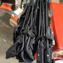 HaSteeL Foldable Camping Chair Set of 2, Folding Camp Chairs for Adults, Large Portable Lawn Chair for Outdoors Fishing, Hiking, Travel, Picnic, Beach, Supports 275lbs & Include Storage Bags (Black)