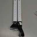 Master Lock Sliding Door Stopper and Door Security Bar, Adjustable for Hinged and Sliding Doors, Compact Enough to Travel for Hotel Security, White, 270EC