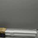 FOIRESOFT Standard Cordless Custom Zebra Roller Shades and Blinds [Basic, White, W 27 x H 64 inch] Dual Layer Sheer for Day and Night Light Control Privacy, 20 to 105 in Height