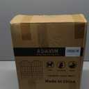 Adavin Animal Barrier Garden Fence,10 Pack Green 12''L x 25" H no dig Fence, Underground dig Protection for Dog Rabbits Rustproof Metal Wire Panel Border, 10 ft Ground Stakes for Outdoor Patio