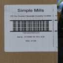 Simple Mills Almond Flour Double Chocolate Chip Cookies, Gluten Free and Delicious Crunchy Cookies, Organic Coconut Oil, 5.5 Ounce (Pack of 6)  Best By 07/12/26