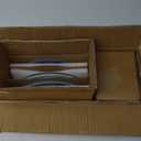 GBHOME Ceramic Dinnerware Sets for 4, 12 Pieces Stoneware Plates and Bowls Sets, Reactive Glaze Dishes -Scratch Resistant, Dishwasher&Microwave Safe (Cyaneus)