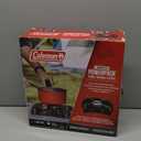 Coleman PowerPack 7,500 BTU Propane Camping Stove, Portable Adjustable Burner with Precise Temperature Control Fits 12-Inch Pan, Great for Camping, Hunting, Backpacking, Tailgating, & More