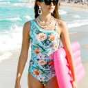 Belovance Girls Swimsuits One Piece Bathing Suit Solid Color Ruched Tween Swimming Suit Beach Swimwear Quick Dry 7-16 Years