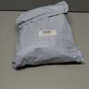 Tractor Cover Waterproof Heavy Duty Tractor Cover 420D Oxford Tractors Seat Covers Tractors Cowling Covers Accessories Compatible with John Deere Kubota Mahindra Bobcat (Blcak, Large)