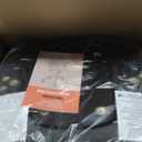 Sweetcrispy Home Office Managerial Executive Chair with Ergonomic Design, Mid-Back Mesh Swivel, Comfortable Lumbar Support and Rotating Wheels for Bedroom, Study