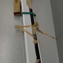 LazBlinds No Tools No Drill Cordless Cellular Shades, Blackout Honeycomb Shades Room Darkening Pleated Blinds for Window Size 34" W x 72" H, White