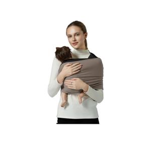 Baby Carrier, Baby Carrier Wrap Baby Wearing Wrap Newborn Wrap Carrier, Baby Sling, Baby Carrier Sling for Newborn and Infant, Khaki+Violet