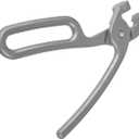 COHEALI Plate Gripper Oven Plate Clamp for Hot Dishes Bowls and Trays | Microwave dish holder for safe handling of plates, pots, and containers with heat protection for kitchen cooking and serving