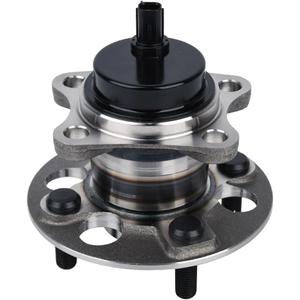 2 PCS Autoround 512370 Rear Wheel Bearing and Hub Assembly Compatible with Toyota Yaris 2006-2014/ Prius C 2012-2019, Scion iQ 2013 4 Lugs w/ABS