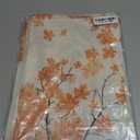 Fall Table Runner and Placemats Set of 5, Thanksgiving Maple Branch Linen Seasonal Kitchen Dining Table Home Outdoor Party Decorations 13x72 Inch