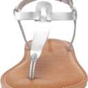 Amazon Essentials Women's Casual Thong Sandal with Ankle Strap (7.5)