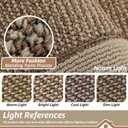 BEQHAUSE Indoor Door Mat 20" x 32", Dirt Trapper Door Mats Non-Slip Entryway Rugs Washable, Resist Dirt Absorbent Welcome Mat, Low Profile Floor Mats for Front Back Door and Entryway, Taupe