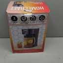 Homecraft 3-Quart Iced Coffee and Tea Maker with Filter Basket, Flavor Enhancer, Adjustable Brew Strength, Black