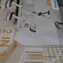 Cordless Electric Mop for Dewalt 20V Battery (NO Battery), 2 in 1 Spin Mop & Electric Floor Scrubber with LED Light & Water Spray, Electric Mops for Floor Cleaning, Hardwood,Tile (White Yellow)