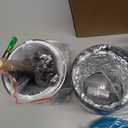 Upgrade Dryer Vent Hose for Tight Space, Dryer Vent Hose Kit, 90 Degree Dryer Vent Elbow with Dual Silicone Seal Connector, Dryer Cleaning Kit, High Sealability, Dryer Vent Vacuum Hose Attachment