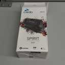 Cardo Systems Spirit Motorcycle Bluetooth Communication Headset - Black, Dual Pack