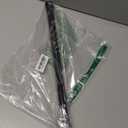 Black Tension rod 16 to 26 Inch Spring Curtain Rods No Drilling Small Rods Adjustable Tension Curtain Rod Expandable Pressure Spring Rod for Doorway, Kitchen