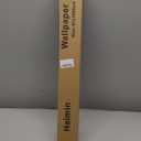 Haimin Grasscloth Wallpaper Textured 24in X 393in Fabric Contact Paper Gray Wall Paper Textured Linen Wallpaper Peel and Stick Self-Adhesive Thick Vinyl Embossed Film Wallpaper (Gray)