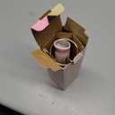 Paris Hilton Electric Handheld Milk Frother with Double Coil Head Whisk and Gold Metal Stand, Battery Powered (2 AA Batteries Required but Not Included), Pink