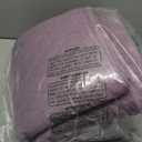 Exclusivo Mezcla Reversible King Size Quilt Bedding Set with Pillow Shams, Lightweight Quilts King Size, Soft Bedspreads Bed Coverlets for All Seasons - (Dusty Lavender, 104"x96")