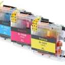 Inksters Compatible Replacement for Brother LC103BK/LC103C/LC103M/LC103Y Ink Combo 600 HY 3 Pk