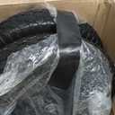 4.80/4.00-8" Flat Free Wheelbarrow Tires and Wheels, 14.5" Universal Fit Solid Tires with 5/8" or 3/4" Bearing, 3"-7" Hub, Adapter Kit Hand Truck Wheels Replacement for 3.50/2.50-8", 4.00-6"etc, 2 PCS