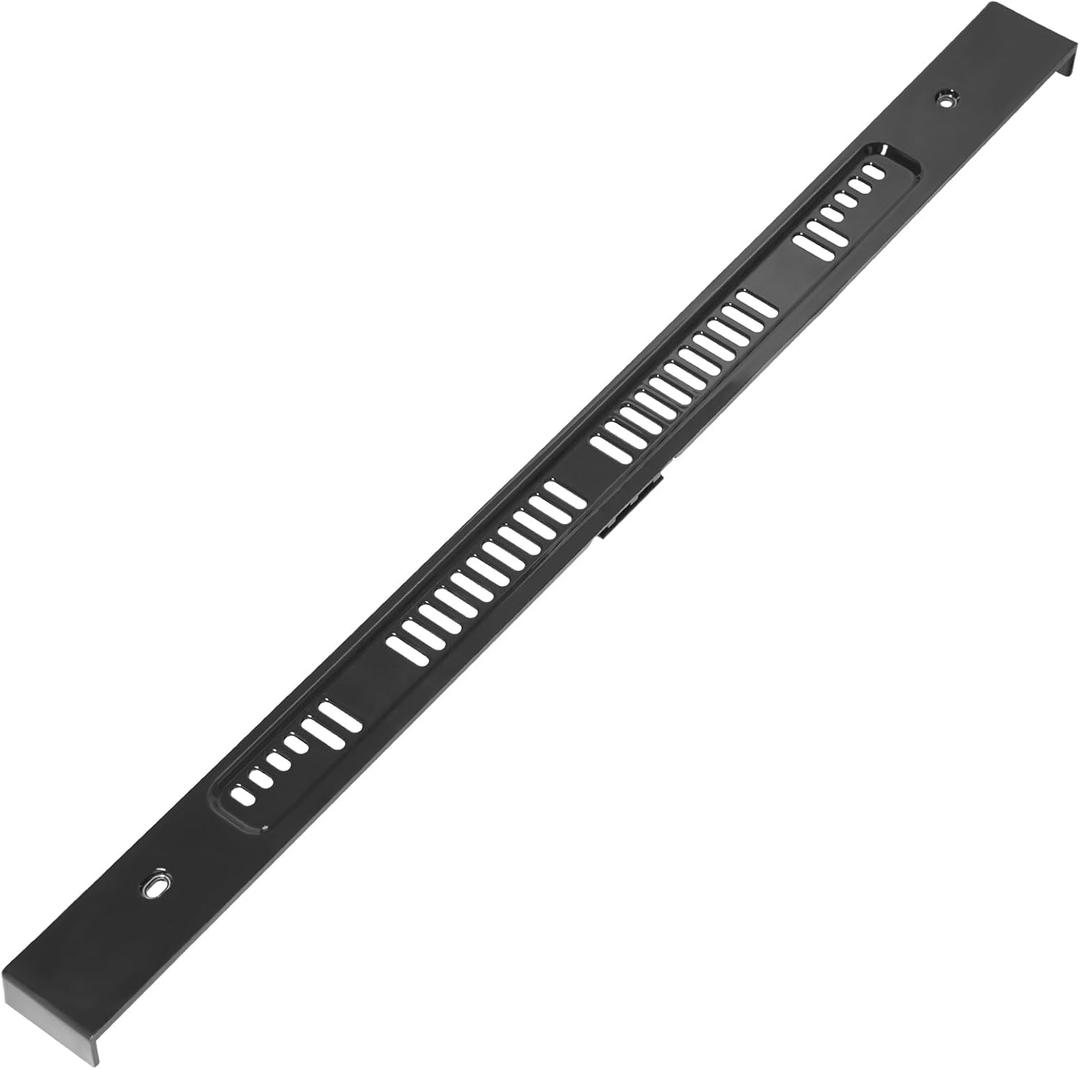 W10310922 Range Oven Door Vent Trim-Compatible with Whirlpool WPW10310922 Genuine OEM, Compatible with Whirlpool Oven Door Replacement, Black Replacement Part - Replaces W10144870, W10118391