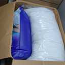 Nuzzle Pillows King Size Set of 2 Cooling Adjustable Pillows for Side Sleepers, Luxury Hotel Collection Bed Pillows  Best Adjust Height Soft Firm Pillows for Back, Stomach and Side Sleepers (White)