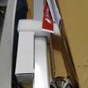 IRONWALLS Commercial Door Push Bar Panic Exit Device with Exterior Lever, 70cm/27.5 Stainless Steel Panic Bars for Exit Doors, Emergency Exit Panic Door Hardware for 28-41 Wood Metal Door, Silver