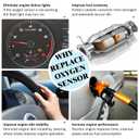 234-4462 O2 Oxygen Sensor Downstream Compatible with Accord 2008-2012 TSX 2009-2014