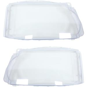 NewYall Left and Right Clear Headlight Lens Shell Cover for Land Rover Range Rover Sport 2010-2013