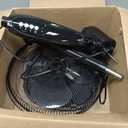 Amazon Basics 16" Pedestal Fan with Remote for Bedroom, Living Room, Office, Adjustable Height, Dual-Layered Blades, 3 Speeds, 3 Modes, Timer, Tilt Head, 60W, Black