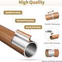 Wood Curtain Rods for Windows 48-84 inch, 1" Adjustable Heavy Duty Rustic Drapery Rod with Imitation Wood Grain Finials, Oak Brown Boho Farmhouse Curtain Pole for Living Room & Bedroom (Light Drown)