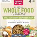 The Honest Kitchen Whole Grain Chicken & Superfoods Whole Food Clusters, Vet Crafted Human Grade Dry Dog Food for Small Breeds, Skin, Coat, Digestion & Healthy Weight, 4 lb Bag (EXP 01/07/28)