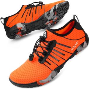 SIMARI Water Shoes for Women Men - Barefoot Quick-Dry Aqua Socks | Lightweight Swim Shoes for Surfing, Swimming, Beach Sports, Kayaking, Diving | Non-Slip Design