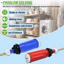 WH16X10158 &WH16X10159 Suspension Rod Set Fit for G.E Washer GTWN5250D0WW GMAN5650D1WW GRWN5550D0WS GRWN5550D0W ; Also Fit for Hot-point HSWP1000M4WW HTAP1200D0WW MTAP1100F1WW