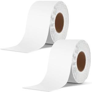 2 Pack RV Roof Tape, 4 Inch x 50 Feet RV Sealant Tape, UV & Waterproof RV White Seal Tape for RV Repair, Window, Boat Sealing, Truck and Trailer Roof Sealant, Stop Camper Roof Leaks