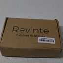 Ravinte 30 Pack Solid 3 Inch Center to Center Slim Square Bar Drawer Handles for Kitchen Cabinet Hardware Matte Black