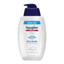 Aquaphor Baby Wash and Shampoo, Unscented Baby Shampoo and Wash, 25.4 Fl Oz Pump Bottle