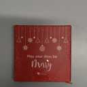 Rustic Nativity Christmas Ornament 2025-2-Sided Printed Ceramic Nativity Scene Ornaments, Religious Presents for Christian Women Men - Holy Family Jesus Christmas Tree Decorations