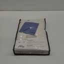 100% Blackout Shield Linen Blackout Curtains for Bedroom 84 Inches Long, Back Tab/Rod Pocket Living Room Drapes, Thermal Insulated Blackout Curtains 2 Panels Set, 50" W x 84" L, Cream