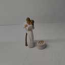 Willow Tree Embrace, Sculpted Hand-Painted Keepsake Box & Willow Tree Promise, Sculpted Hand-Painted Figure