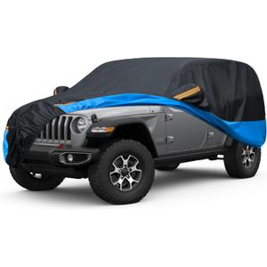 Car Cover Waterproof All Weather Outdoor Windproof Dustproof UV Protection Fit SUV