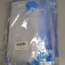 Vacuum Storage Bags for Clothing Comforters and Blankets, Space Saver, Travel Bag for Luggage (Clear, 21)