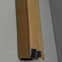 LazBlinds Cordless Bamboo Roman Shades, Privacy Blinds for Interior Windows, Room Darkening Roll Up Bamboo Blinds for Home & Patio, 27.5" W x 64" H, Highfield Teak
