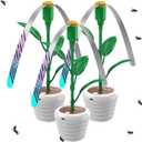 Fly Fans for Tables 3PCS, Upgraded DIY Outdoor and Indoor Keep Fly Away, USB Powered, Outside, BBQ, Restaurants, Picnic